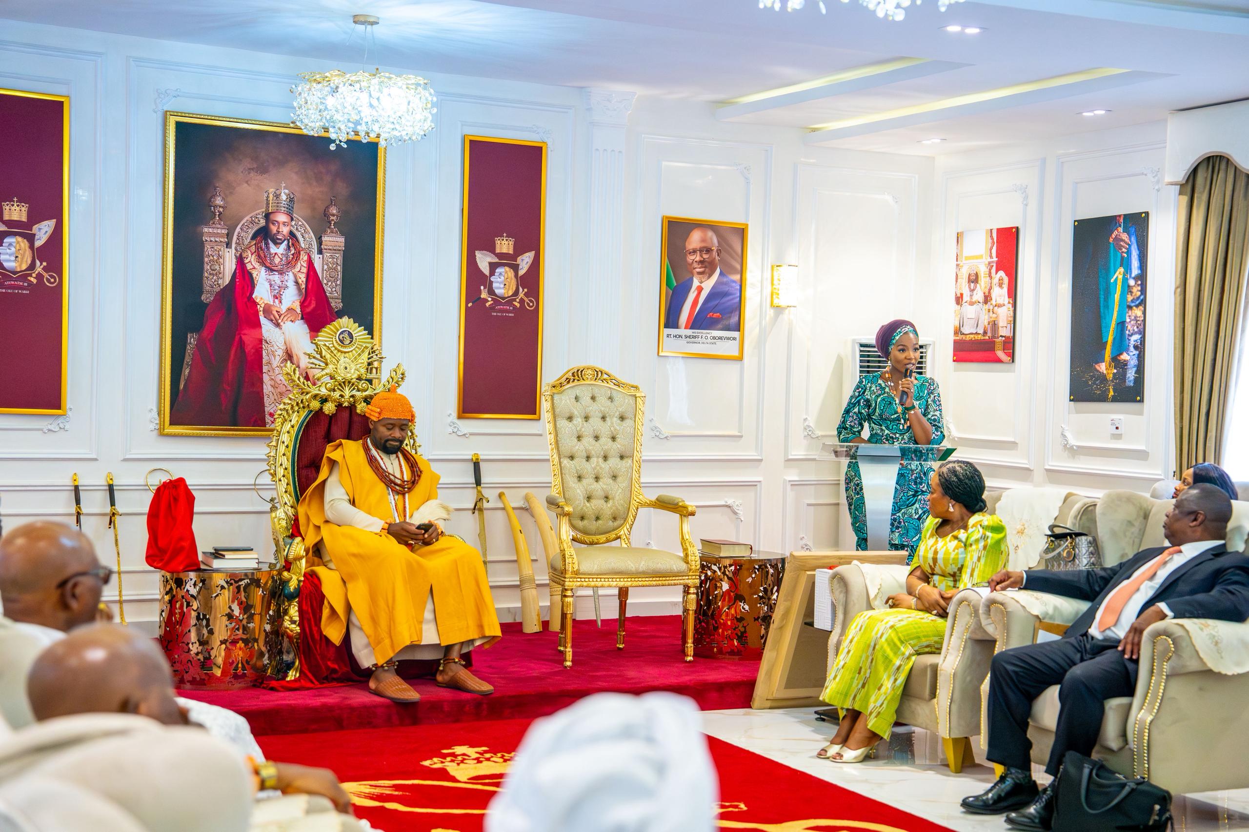 Commonwealth Secretary-General visit in Warri Kingdom